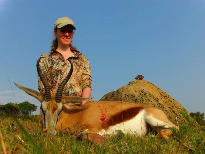 Springbok, shot just under 100yds